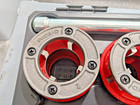Ridgid 9-die-head Pipe Threader Set 1 8  To 2  W case 36505