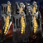 3pcs Halloween Haunted House Ghost Hanging Decoration Indoor outdoor Home Decor