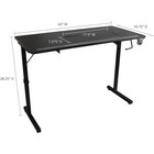 Sewingrite Sewstation 101 Portable Folding Sewing Table With Steel Legs  Black
