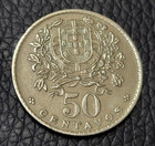 1959 Portugal 50 Centavos Coin