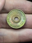 Bu Toned Oklahoma 5 Mill Consumers Check Tax Token Commission Vintage Coin