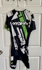 Pre Owned Men   s Smashfest Size Xl Trisuit Black White Green