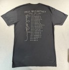 Paul Mccartney One On One Tour 2016 Concert T Shirt Mens Medium Black