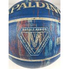 Spalding Marble Series Basketball Blue Rubber Indoor Outdoor Sports Ball Sz 7