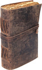 Handmade Vintage Leather Journal For Men   Women     Refillable Travel Diary  Anti