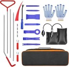24pcs Professional Car Door Window Emergency Out Auto Open Tool Kit Unlock Lock