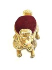 1950s Vintage Florenza Bobble Head Poodle Dog Pin Cushion