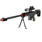 315 Fps 6mm Airsoft Sniper Rifle Gun Full Tactical Setup 38  W  Dummy Scope