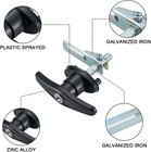 Pair Truck Cap Lock T Handles For Pickup Truck Cap Topper Camper Shell W  Screws