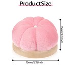 Wooden Base Needle Pincushions Round Pin Cushion Japanese Style Pin Cushions    