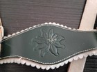 Vintage German Child Lederhosen Shorts Suspenders Hat Gray Suede Oktoberfest