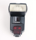 Canon Speedlite 550ex On Camera Flash With Case Works Great Ttl And Manual