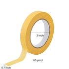 Automotive Masking Tape 20 Rolls Yellow 18mm X 55m Auto Body Paint Refinish Bulk