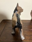 Antique Bulldog Cast Iron Doorstop Dog Boxer Boston Terrier French 7lbs