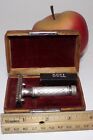 Gillette Razer   Box 1920s Vintage  318688b Double-edge Safety Razor Silver-tone