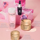 Lancome 6 Pc Absolue Cream Skin Care  Makeup   Bag Set - Open Bag