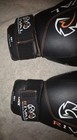 Rival Boxing Rb1 2 0 Ultra Hook And Loop Bag Gloves - Black  12 Ounce 