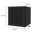 39x39  Large Portable Led Photo Light Box Tent Cube Studio Photography Foldable