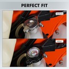 1 8bar High-pressure Radiator Cap With Temp Gauge For Yamaha Yfz450r 2021-2026