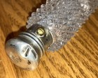 Antique Victorian Sterling Silver Cut Glass Double Ended Scent Medicine Bottle
