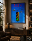 Rush Fifty Something Tour 2026 Poster Kia Forum Los Angeles Ca June 7 Concert