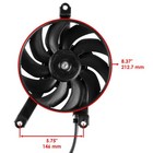 Radiator Cooling Fan Motor For Suzuki Lt-a450x King Quad 450 Lta450x 4x4 2007-10