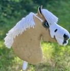 Handmade Palomino Hobbyhorse A3