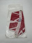 Vintage Taylor Co  Red Scuba Diver Boat Marine Nylon Pennant Flag 9x17    - Nos