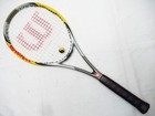 Wilson Hyper Pro Staff Zone 7 1 Tennis Racquet  4 1 4  New Grip  Japan Demo  
