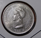 1889 Brazil Silver 500 Reis World Brazilian Coin  917 Silver