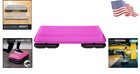 Versatile Aerobic Step Platform With 2 Risers - Home Workout Essential