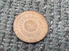 Vintage Oklahoma State For Old Age Assistance Consumer   s Sales Tax Token 1 Mill