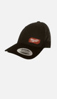 New     Milwaukee Gridiron Black Adjustable Fit Snapback Trucker Hat