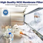 2000pcs Mce Gridded Line Membrane Filter Sterile 47mm 0 45  m Individually Packed