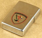 Zippo 1973 Lighter Greek Navy Destroyer Kountouriotis  d213  Unfired