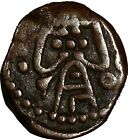 Dutch India Copper 1695 1 Duit Negapatnam Vf  3 36 G   Godess Kali Km  26 17405 