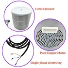 Cnc Machining Center Oil Mist Collector220v1ph Industrial Oil Mist Fume Purifier