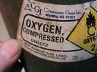 C g i  Usa Label 3 6l 20 Cu Ft Steel Oxygen Oxidizer Cylinder Tank  Dot 3 A