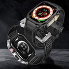 Stainless Steel Rugged Case Band Mod Kit For Apple Watch Ultra 49 46 44 45 42mm