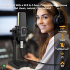 Recording Studio Equipment Podcast Equipment Bundle Kit Audio Interface Dj Mixer