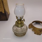 Vtg Antique Vapo-cresolene Medical Oil Lamp Vaporizer With Box