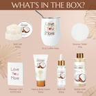 Spa Gift Basket For Women     Birthday Relaxation Box With Mug  Bath Set