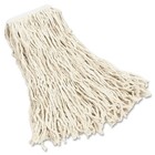 Rubbermaid Commercial Fgv11700wh00 1 In String Wet Mop  18 Oz Dry Wt  Slide On