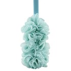 Bath Loofah Sponge Set Soft Mesh Shower Poufs W  Gentle Back Scrubber