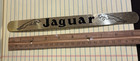 Jaguar Gold Colored Metal Emblem Peel Off Trim Badge Sticker -10 Inches - Unused
