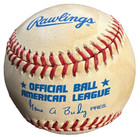 Carlton Fisk Autographed Oml Baseball W  Hof 2000 Insc Red Sox White Sox Tristar