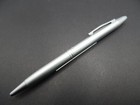 Rare - Rotring Brushed Chrome  side Knock  Ball Point Pen