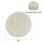 6pcs Wool Buffing Pads 3 Inch Polishing Pad Polishing Buffing Pad Hook And Loop