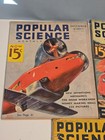 Vintage Popular Science Magazine Lot  3     1935- April  June   December