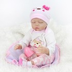 22  Realistic Reborn Baby Dolls Vinyl Silicone Real Life Newborn Girl Doll Gift
